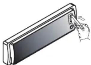 SoundMAX SM-8366UBR - Sätta i och ta bort USB enhet - 1