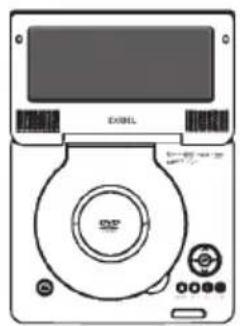 Exibel TF-DVD7008D-VDE - Förpackningsinnehåll - 1