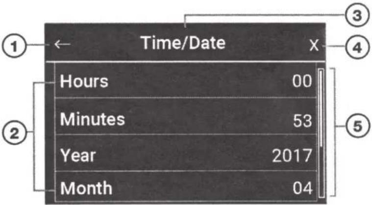 Time/Date Hours 00 Minutes 53 Year 2017 Month 04