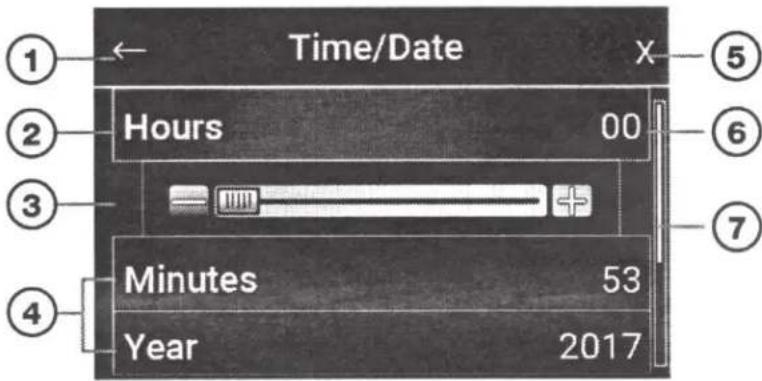 Time/Date Hours 00 Minutes 53 Year 2017
