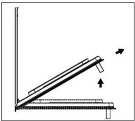 Caple CM111GM - REMOVING THE OVEN DOOR - 2