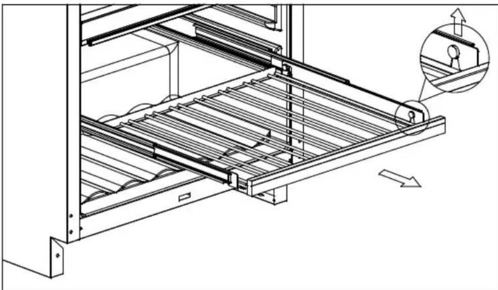 Caple WI6150 - REMOVING OR INSTALLING SHELVES - 1