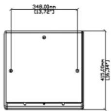 348.00mm [13,72°] 419.00mm [16,34°]