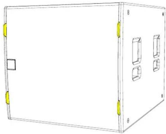 Martin Audio SXC118 - Transit Covers - 10