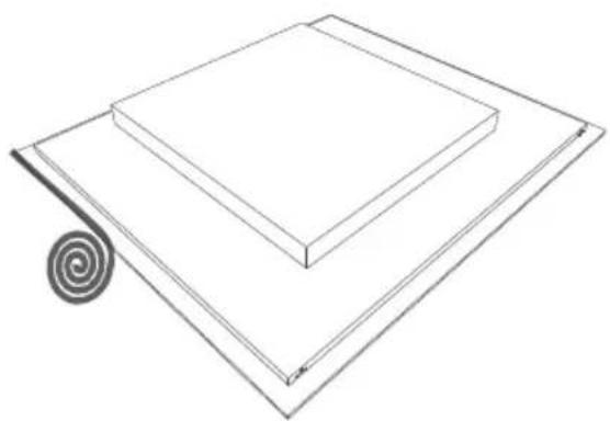 SHARP KH-6I38CS00-EU - Fitting the hob into a work surface - 6