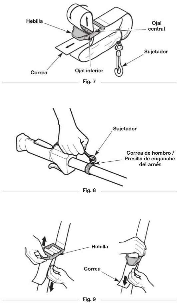 TROY-BILT TB272BC - Uso de la correa de hombro - 1