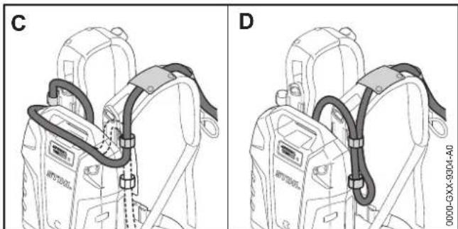STIHL FCA 135 - WARNING - 2