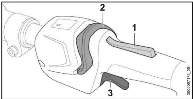 STIHL FCA 135 - Prueba de los controles - 1