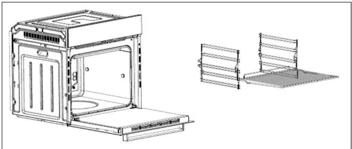 Caple C2403GM - SIDE RACKS - 1