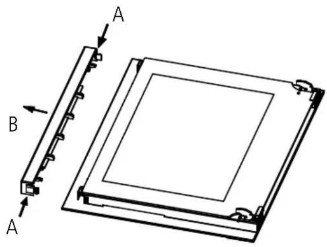 Caple C2234 - REMOVING THE GLASS PANELS - 1