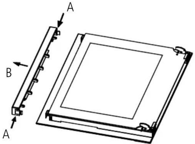 Caple C2362 - REMOVING THE GLASS PANELS - 1