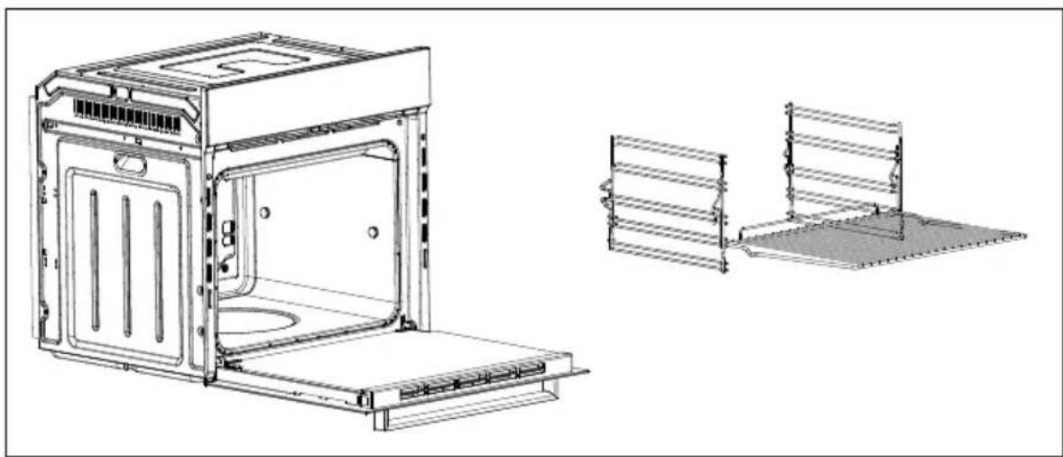 Caple C2231 - SIDE RACKS - 1