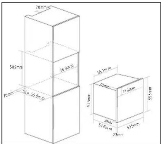 70mm 589mm 70mm m, n 55.0m m 56.0m m 55.1m m 20mm 57.5mm 116mm 5mm 54.6m m 59.9mm 23mm 595mm