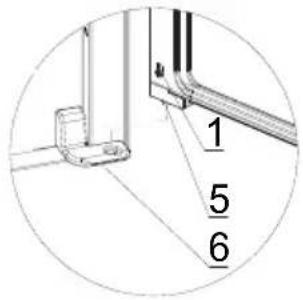 Caple C2220 - REMOVING AND REVERSING THE OVEN DOOR - 7