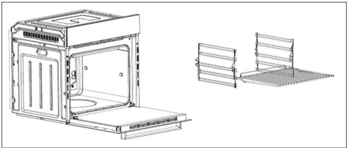 Caple C2220 - SIDE RACKS - 1