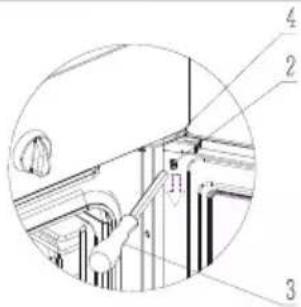 Caple C2220 - REMOVING AND REVERSING THE OVEN DOOR - 8