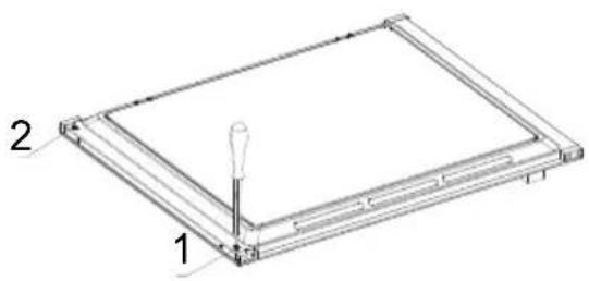 Caple C2220 - REMOVING AND REVERSING THE OVEN DOOR - 5