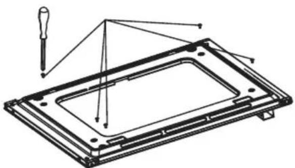 Caple C2220 - REMOVING THE GLASS PANELS - 3