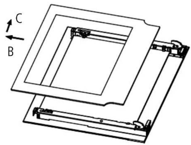 Caple C2234BK - REMOVING THE GLASS PANELS - 2