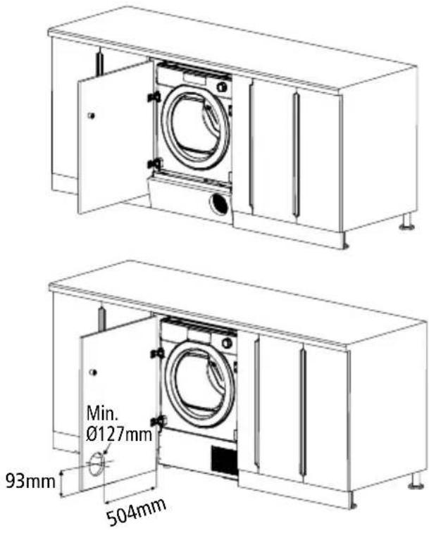 Min. Ø127mm 93mm 504mm