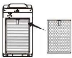 Heinner HPA-318WIFI - Install filter and front panel - 2