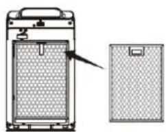 Heinner HPA-318WIFI - Install filter and front panel - 3