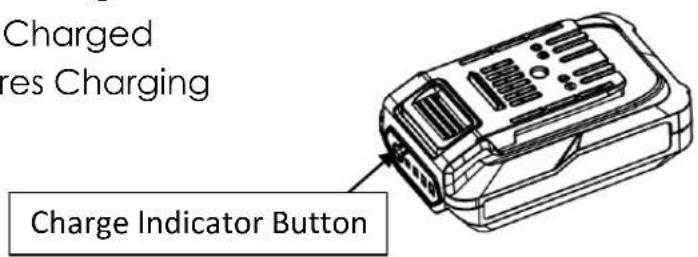 Charged res Charging Charge Indicator Button