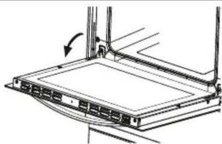 ASPES AHE1110B - Extracción de la puerta del horno - 1