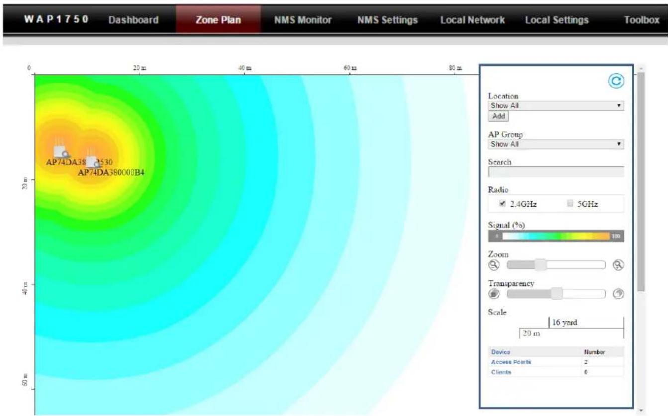 Edimax Pro NMS - Zone Plan - 2