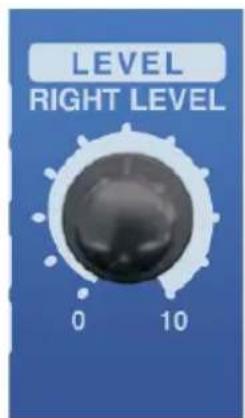LEVEL RIGHT LEVEL 0 10