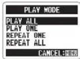 ZOOM APH-2n - Changing the play mode - 2