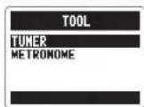 ZOOM APH-2n - Using the tuner - 6