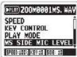 ZOOM APH-2n - Changing the S level MS-RAW only - 2