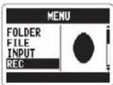 ZOOM APH-2n - Setting the recording format - 2