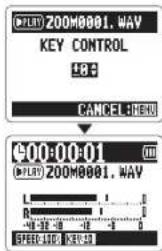 BPLAY ZOOM0001.WAV KEY CONTROL 483 CANCEL MENU C5000001 BPLAY ZOOM0001.WAV STEP LTR 2000