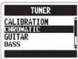 ZOOM APH-2n - Using the tuner - 15