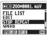 ZOOM APH-2n - Loop playback of a set interval (AB REPEAT) - 7