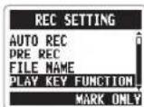 ZOOM APH-2n - Pausing recording when adding marks WAV format only - 4