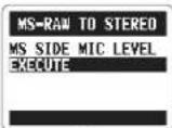 ZOOM APH-2n - Converting MS-RAW fi les into stereo fi les - 12