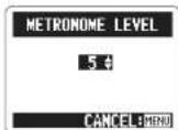 ZOOM APH-2n - Using the metronome - 10