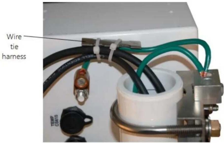 Wire tie harness TEMP C6015