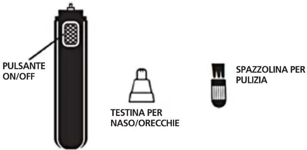 Innoliving INN-616 - RIFINITORE PER NASO E ORECCHIE - 1