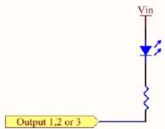 Vin Output 1,2 or 3