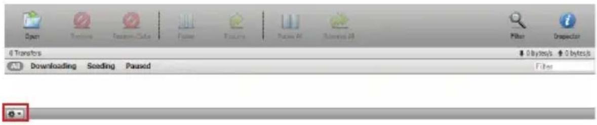 Open Options Search Cuts Paste Paste Browse All Browse All Filter Inspector 6 Transfers Downloading Seeding Paused 0 bytes/s 0 bytes/s Filter