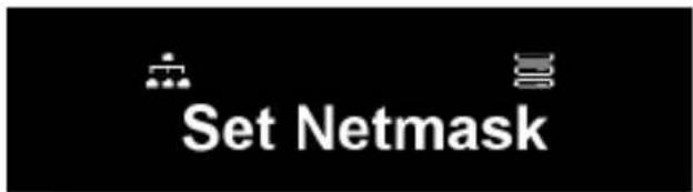 Set Netmask