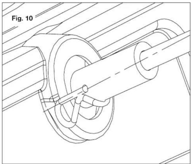 Snow Joe SJ615E-RM - Chute Crank Assembly - 6