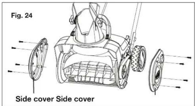 Fig. 24 Side cover Side cover