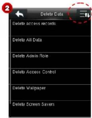 Delete Data Delete access records Delete All Data Delete Admin Role Delete Access Control Delete Wallpaper Delete Screen Savers