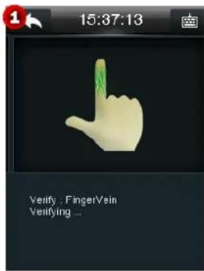 15:37:13 Verify : FingerVein Verifying ...