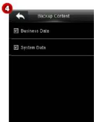 Backup Content Business Data System Data